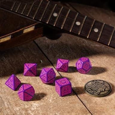 Q-Workshop Witcher Dice Set. Dandelion - Q-Workshop Conqueror of Hearts - Image 2