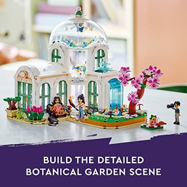 LEGO Friends Botanical Garden Building Toy Set, A Creative Project for Ages 12+, Build and Display a Detailed Greenhouse Scene, A Gift for Kids and Teens Who Love Flowers and Plants, 41757 - Image 3