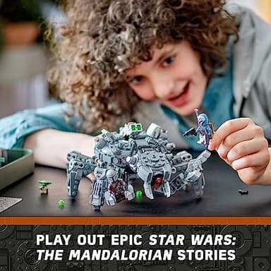 LEGO Star Wars Spider Tank Building Toy - Pretend Play Mech for Boys & Girls, Ages 9+ Years - Star Wars Toys for Fans - Gifts for Kids - 75361 - Image 6