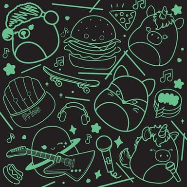 Buffalo Games - Glow in The Dark - Squishmallow Neon Lights - 100 Piece Jigsaw Puzzle - Image 6