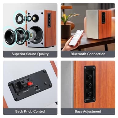 COMHOMA Living Room Furniture Set,Bonded Leather Loveseat Sofa with Cup Holder Recliner Chair,Black - Image 7