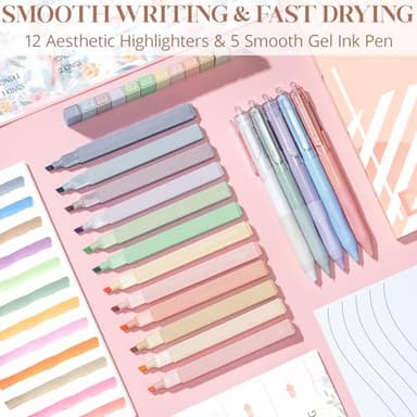 Bible Cover for Women Bible Case, Large Bible Bag w/Shoulder Strap, Bible Study Supplies Bible Journaling Kit Book Carrying Case with Bible Highlighters Tabs, Mothers Day Christian Gifts for Women - Image 6