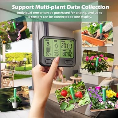 BIGTRIDE Soil Moisture Sensor Probe Soil Humidity Tester - Accessory Only, Can Not Be Used Alone - Image 4
