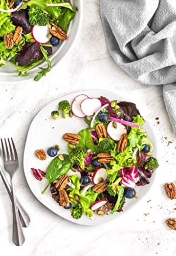 LE TAUCI Dinnerware Sets 12 Piece, Serve for 4, Ceramic Plates and Bowls Set (10" Dinner Plates + 8" Salad Dish + 22 oz Bowl) x 4, White - Image 5