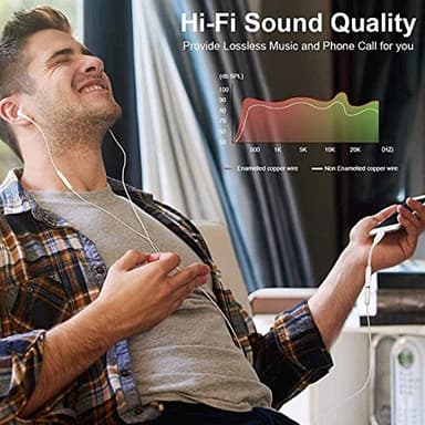 [Apple MFi Certified] Apple Lightning to 3.5 mm Headphone Jack Adapter for iPhone 14 Pro Max, 2 Pack iPhone 3.5mm Headphone Aux Audio Converter Dongle Adapter for iPhone 14 13 12 11 Pro Max XS XR X 8 - Image 5