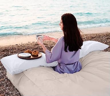 Utopia Bedding Waterproof Pillow Protectors Zippered King Size (2 Pack, White), Zippered Pillowcases, Bed Bug Proof Pillow Encasement Covers 20 x 38 Inches - Image 7