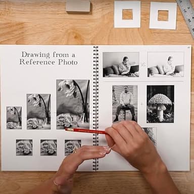 This is Not A Sketchbook, It's an Art Class Spiral-Bound Interactive Workbook Coloring Book for The Aspiring Artist (1pc) - Image 6