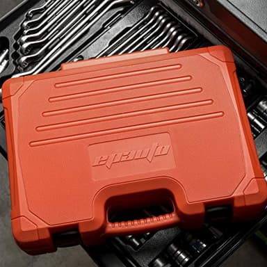 EPAuto Mechanics Tool Set Drive Socket Wrench Ratchets, SAE/Metric, 122-Piece - Image 3