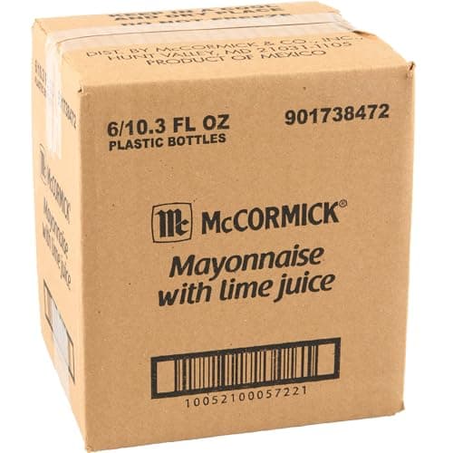 McCormick Mayonesa (Mayonnaise) with Lime Juice, 10.3 fl oz (Pack of 6) - Image 1