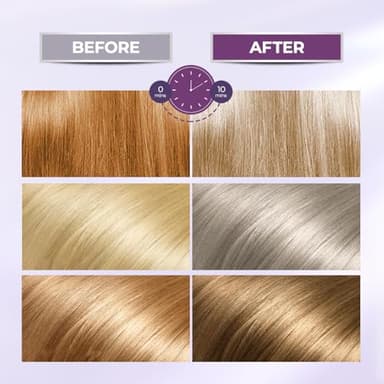 Karseell For Blonde Silver Gray Highlighted Hair Purple Hair Mask Professional Neutralizes Brass & Yellow Tones 16.90 oz 500ml - Image 6