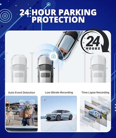 VIOFO Dash Cam A119 V3 2K 2560x1440P Quad HD+ 60FPS Front Car Dash Camera, 5MP STARVIS Sensor, 140-Degree Wide Angle, GPS Included, Buffered Parking Mode, True HDR, Motion Detection, Time Lapse - Image 4