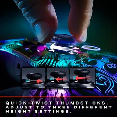 PowerA FUSION Pro Wireless Controller for Xbox Series X|S with Lumectra Officially Licensed for Xbox Series X|S and works on Xbox One and Windows 10/11 (Renewed) - Image 4