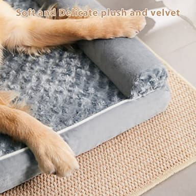 BFPETHOME Dog Beds for Large Dogs, Orthopedic Dog Bed for Medium Large Dogs,Big Waterproof Couch Pet Bed with Removable Washable Cover - Image 7