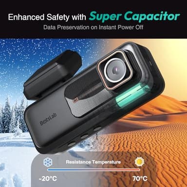 BOTSLAB 4K Dash Cam Front and Rear, 170° Ultra Wide Dashcam with ADAS, Night Vision, 24/7 Parking Mode, Sony IMX415 Sensor, WDR, Free 64GB SD Card, 5G/2.4G WiFi, Built-in GPS, Loop Recording - Image 9