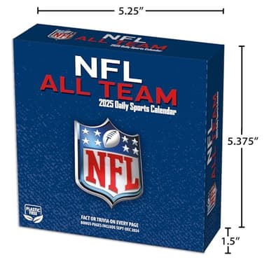 Turner Sports NFL All Team 2025 Box Calendar (25998053052) - Image 7