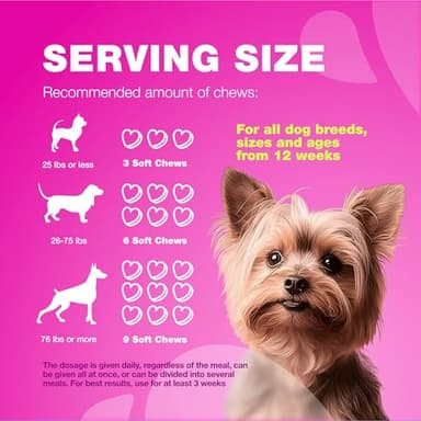 Dog UTI Treatment - Dog Cranberry Supplement for Urinary Tract, Bladder & Kidney Health, Incontinence Support - Bladder Control Cranberry Chews - Cranberry Supplement for Dog Incontinence - Image 7