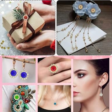 Mixed Colors 12mm 150pcs Sew on Rhinestones for Crafts, Crystals Glass Jewels Gems with Metal Base Sewing Flower Claw, Sunflower Shape Flatback Rhinestone for Crafting, Clothes Shoes Hats Accessories - Image 3