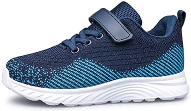 MURDESOT Kids Shoes Toddler Boys Girls Athletic Running Sports Strap Sneakers for Toddler/Little Kid/Big Kid 2 BlueWhite - Image 7