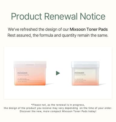 mixsoon Galactomyces Toner Pad,Fermented Nutrition, Galactomyces, Dual-Textured Pad 210ml / 7.10 Fl.Oz (60 heets) - Image 2