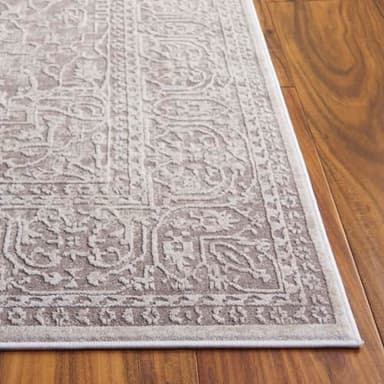 SAFAVIEH Area Rug 9x12 - Reflection Collection - Large - Beige & Cream, Non-Shedding & Easy Cleaning, Ideal for Living Room, Bedroom, Dining Space (RFT670A) - Image 3