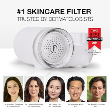 Filterbaby Skincare Filter 2.0, Bathroom Sink Filter Faucet for Skin Care, 99.9% Chlorine Removal - 0.000001 MM Carbon Fiber, Clinically Tested, Skin Hydration in 2 Weeks (White) - Image 7