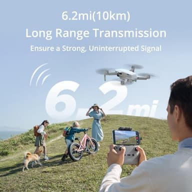Specta Mini GPS Drone with 4K UHD Camera, Under 249g, 3 Aixs Gimbal with 10KM FPV Transmission, 4K/30fps Video, 31-Min Flight, Auto Return, Lightweight and Foldable Drone for Adults Beginners - Image 5