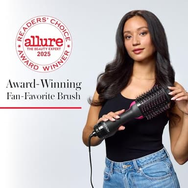 REVLON One-Step Volumizer Hair Dryer and Styler with Improved Motor – Easy Salon-Style Blowouts – Less Frizz, More Shine, and Reduced Heat Damage, for all Hair Types and Lengths (Black) - Image 3