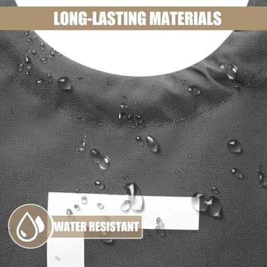 DOKEHOM 90L Large Laundry Basket, Collapsible Laundry Bag, Freestanding Tall Clothes Hamper, Foldable Washing Bin (Dark Grey) - Image 4