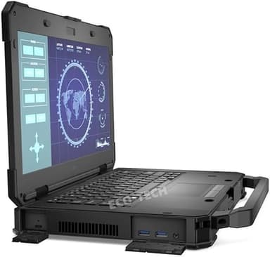 Dell Latitude 5424 Rugged Laptop Touchscreen, 14in FHD(1920x1080) Tough Laptop, Core 8th Gen i5-8350 3.6GHz, 16GB RAM, 256GB SSD, WiFi, Bluetooth, Win10 pro(Renewed) - Image 2