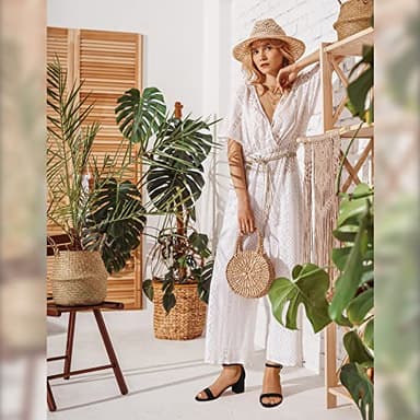 IDIFU Women's Cookie-LO Low Block Heels Chunky Sandals Ankle Strap Wedding Dress Pump Shoes(Black Nubuck, 7.5) - Image 5