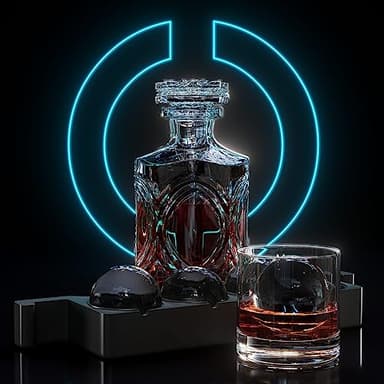 Berlinzo Premium Clear Ice Ball Maker Mold - 8 Large 2.4" Crystal Clear Ice Balls for Whiskey, Cocktails & Bourbon - Easy-to-Remove Mold for Ice Spheres - XL Storage Bag Included (Non-Electric) - Image 2