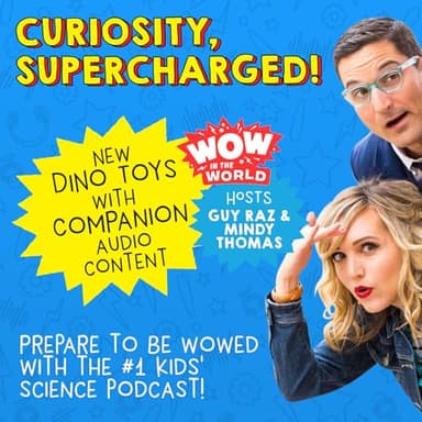 Wow in The World Bucket of Dinosaurs | Kids Play Dinosaurs | Learning Through Play | Includes 25+ Pieces: 11 Dinos, Trees, Rocks, Plants, Volcano, and 3 Wow Dinosaur Fun Fact Cards - Image 6