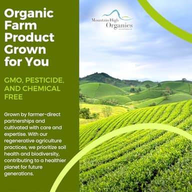 Mountain High Organics – 1 lb, Certified Organic Dark Red Kidney Beans, Bulk Dried Red Kidney Beans, Non GMO, Vegan, Frijoles Colorados, Plant Based Protein and Fiber - Image 6