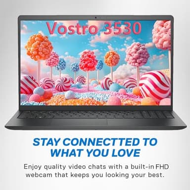 Dell 15.6" 3530 Laptop Computer for Home & Business Student, Intel 10-Core i5-1334U (Beat i7-1250U), 12GB RAM, 128GB PCIe SSD, 120Hz FHD Vostro Laptop, WiFi, Bluetooth, Black, Windows 11 Pro - Image 3