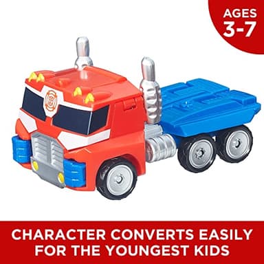 Transformers Rescue Bots Energize Optimus Prime Action Figure, 7-Inch Scale, Ages 3-7 (Amazon Exclusive) - Image 5