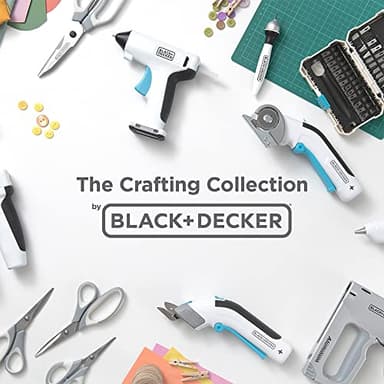 BLACK+DECKER 4V MAX Cordless Electric Fabric Craft Scissors, USB Rechargeable (BCSC115FF) - Image 7