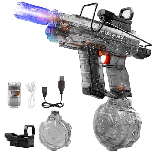 Electric Water Gun for Adults - 800ml Large Capacity, 40 FT Long Range, Automatic Water Suction, 40 Mins Continuous Shooting, Perfect for Outdoor Battles, Parties & Summer Fun - Image 1