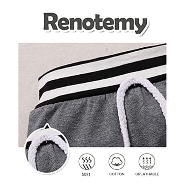 Renotemy Newborn Baby Boy Clothes Short Sleeve Romper Outfits Set New to The Crew Outfits Baby Boy Clothes 0-3 Months Gray - Image 6