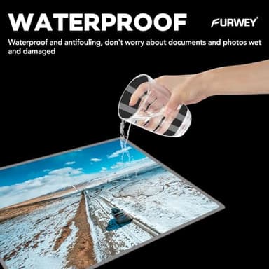 600 Pack Laminating Sheets, 3 Mil, 9 x 11.5 Inches Thermal Laminating Pouches Lamination Sheet Paper for Laminator, Clear, Letter Size, Office and School Supplies - Image 2