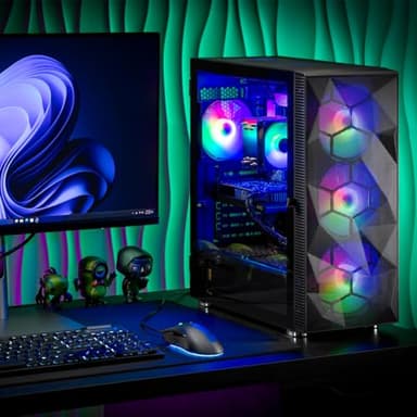 Skytech Gaming Storm Desktop PC, Ryzen 7 5700 3.7 GHz (4.6GHz), NVIDIA RTX 5060 Ti 8GB, 1TB NVMe SSD, 16GB DDR4 RAM 3200, 650W Gold PSU, Wi-Fi, Win 11 - Image 5