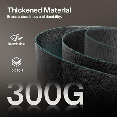VIVOSUN 5-Pack 15 Gallon Plant Grow Bags, Heavy Duty Thickened Nonwoven Fabric Pots with Handles - Image 3