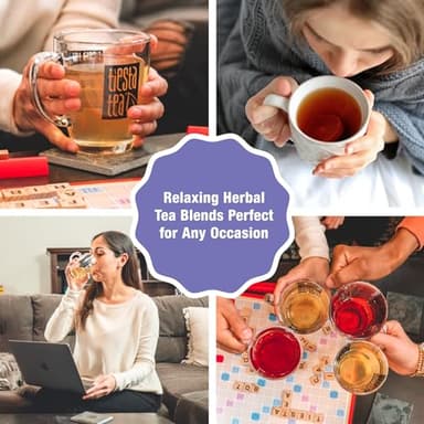 Tiesta Tea - Lavender Chamomile Herbal Tea, Loose Leaf, Calming Blend with Chamomile, Lavender, and Lemongrass, Caffeine-Free Herbal, Great for Hot or Iced, Resealable Pouch, 25 Cups, 0.9 Ounce - Image 7