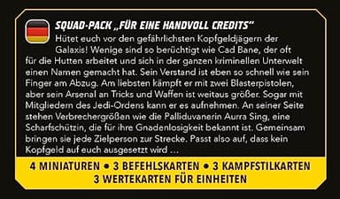 Star Wars Shatterpoint Fistful of Credits SQUAD PACK - Tabletop Miniatures Game, Strategy Game for Kids and Adults, Ages 14+, 2 Players, 90 Minute Playtime, Made by Atomic Mass Games - Image 5