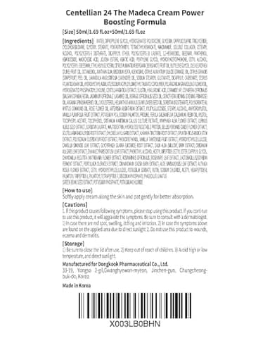 CENTELLIAN 24 Madeca Cream (1.7+1.7fl oz) - Centella Moisturizer for Face, Korean Skin Care. Dry, Sensitive Skin. TECA, Centella Asiatica, Madecassoside - Image 9