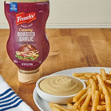 French's Creamy Roasted Garlic Mustard Spread, 12 oz (Pack of 4) - Image 3