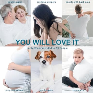 CHOKIT Queen Mattress Topper, Extra Thick Pillow Top Mattress Pad for Back Pain Relief, Cooling Bed Topper Mattress Cover with 8-21 Inch Deep Pocket - Image 7