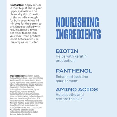 Babe Original Babe Lash Serum - Fuller & Longer Looking Eyelashes, Clear Essential Serum for Natural Lashes and Lash Extensions, 2mL, 3-month Supply - Image 4