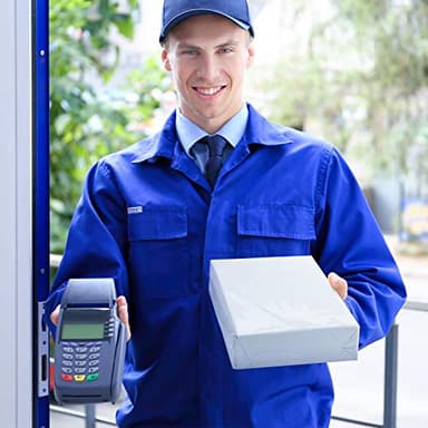 Fuxury 100 Pcs 12x15.5" Poly Mailers Shipping Bags for Clothing,Self Seal Plastic Mailing Envelopes for Packaging Postal Return Small Business,White - Image 6