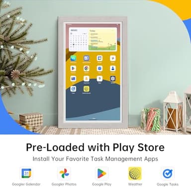ApoloSign Digital Calendar: Electronic Calendar, Smart Touchscreen Interactive Display for Chore Chart, Family Schedules Planner, Supports All Apps via Google Play (Gray, 21.5-inch) - Image 7