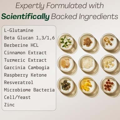 GLP-1 Supplement for Women and Men | Hunger & Metabolism Support - Expert Formulated to Support GLP1 Naturally | Probiotic and Prebiotic (60 Capsules) - Image 6